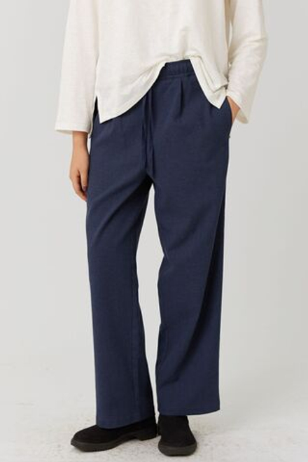 Брюки мужские из синего хлопка