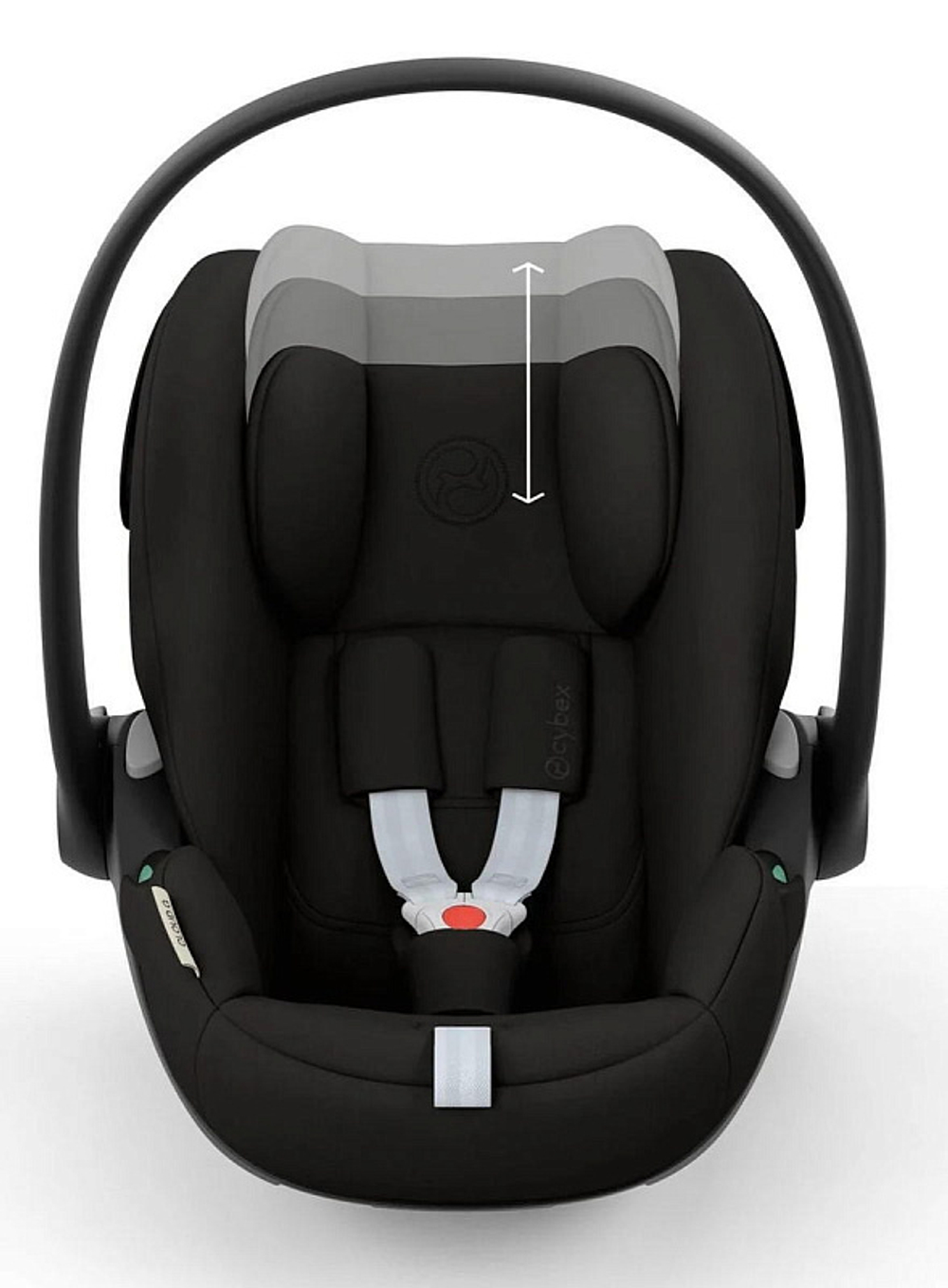 Коляска Cybex Coya Rosegold Frame Cloud G i-Size Magic Black 2 в 1 Sepia Black с дождевиком и бампером