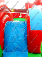 Коммерческий надувной батут "Царство морских зверей", 5*5*2.8 м