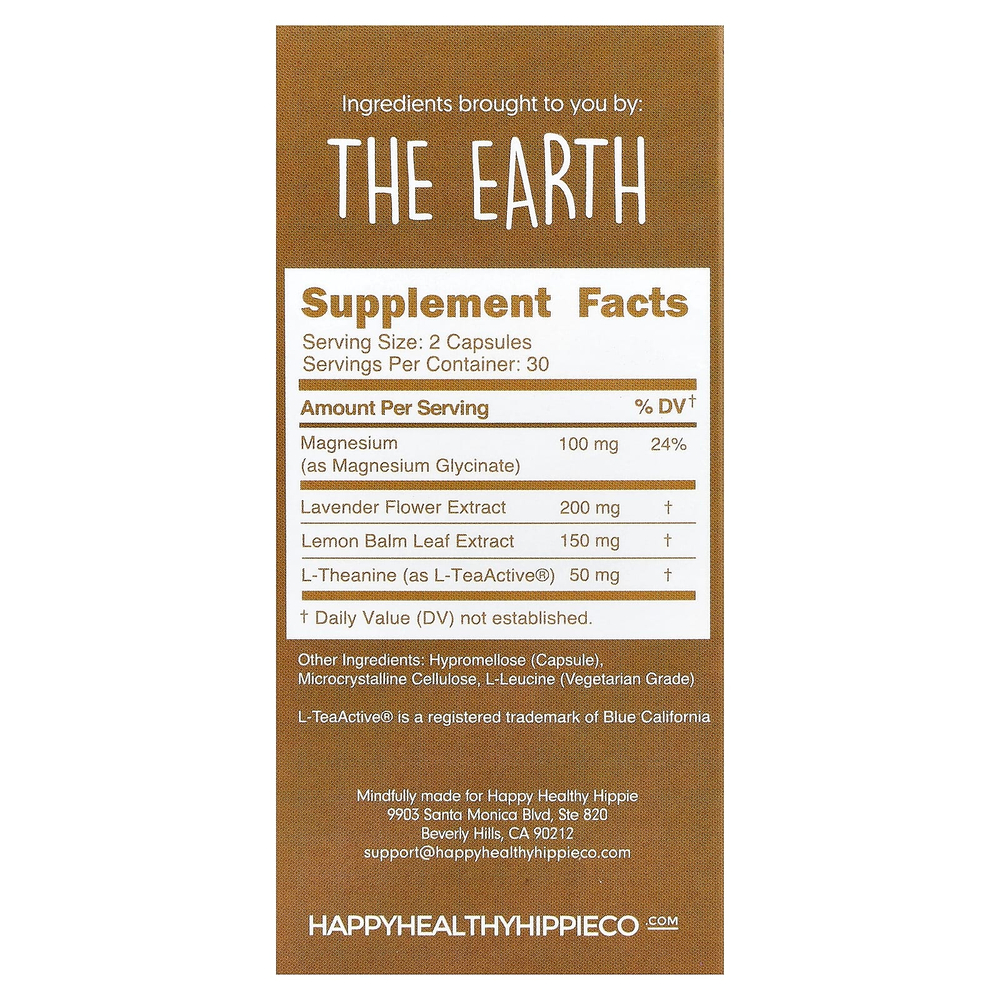 Happy Healthy Hippie, Be G Основание, 60 капсул