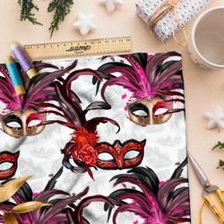 Ткань бифлекс яркие карнавальные макси