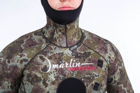 Гидрокостюм Marlin Camoskin 5 мм Зеленый