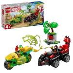 Конструктор LEGO Marvel 11198 Вращение и погоня за электромобилем-динозавром