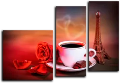 Модульная картина "Окно в Париж"