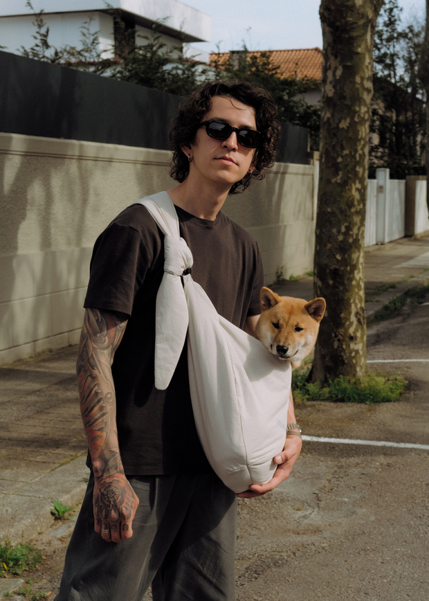 Сумка-слинг "Пони-Кенгурони" Бежевая