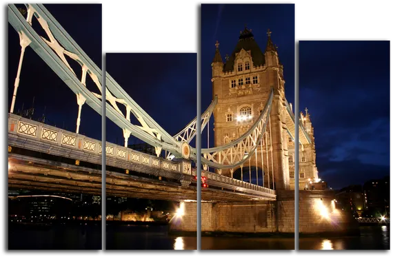 Модульная картина "Тауэрский мост Лондон"