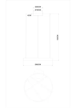 Подвесная люстра Arte lamp RICCO