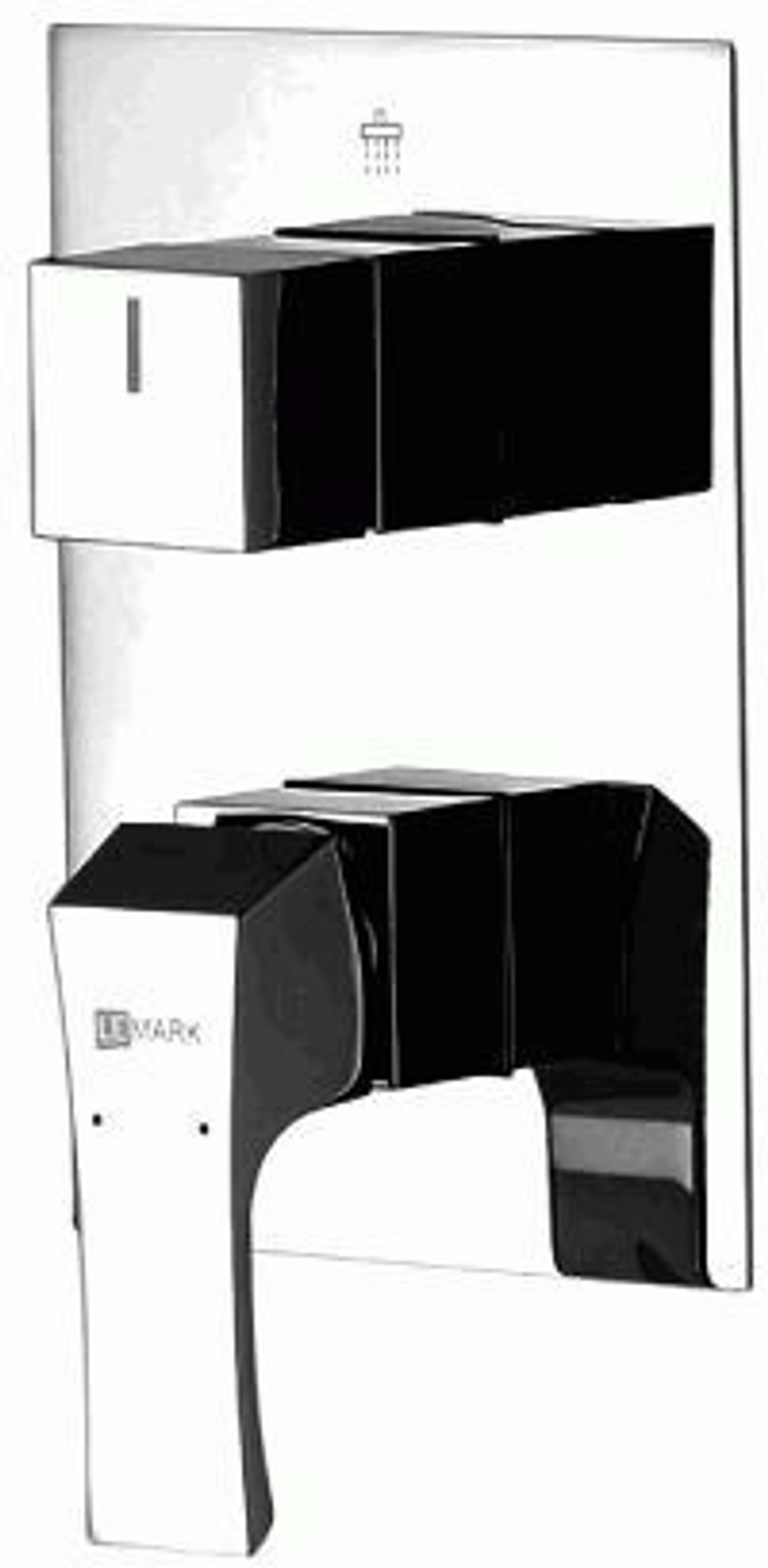 смеситель ванна/душ LEMARK Unit встраиваемый, двухпозиционный, картридж 35мм LM4527C
