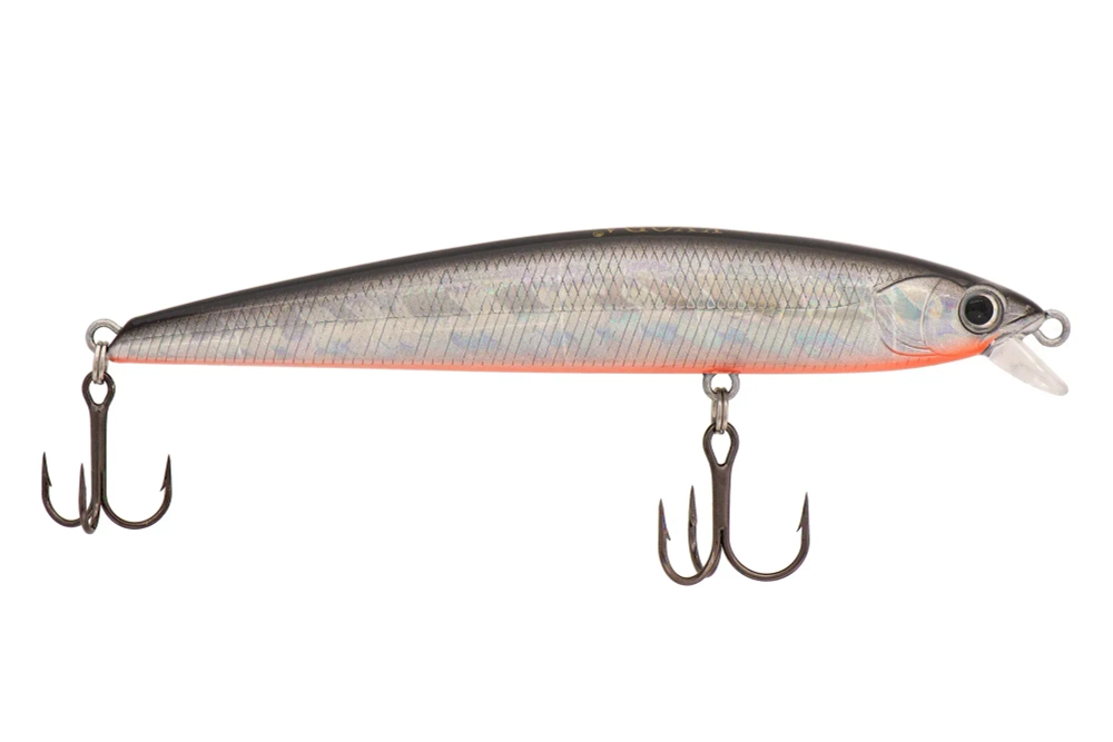 Воблер KYODA Cruiser Minnow-110SP, длина 11,0 см, вес 12.0 гр, цвет P1277, заглубление 0,6-0,8 м.