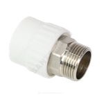 Муфта PP-R комбинированная белая Дн 75х2 1/2" НР под ключ VALFEX 10135075