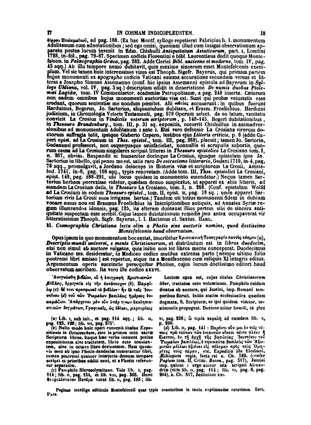 Patrologia graeca. Tomus 88, part 1 | J.P. Migne