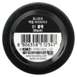 TonyMoly, Гелевая подводка для глаз Back, 01 черная`` 4 г