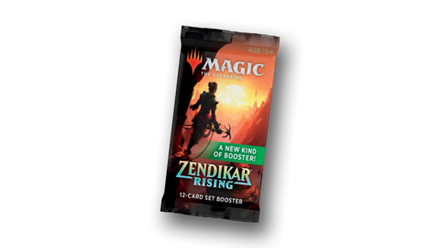 Комплект бустеров "Magic The Gathering. Zendikar Rising. Set Booster" (5шт)