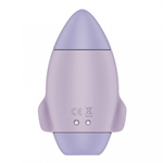 Стимулятор клитора с воздушной стимуляцией и вибрацией Satisfyer Mission Control (лиловый)