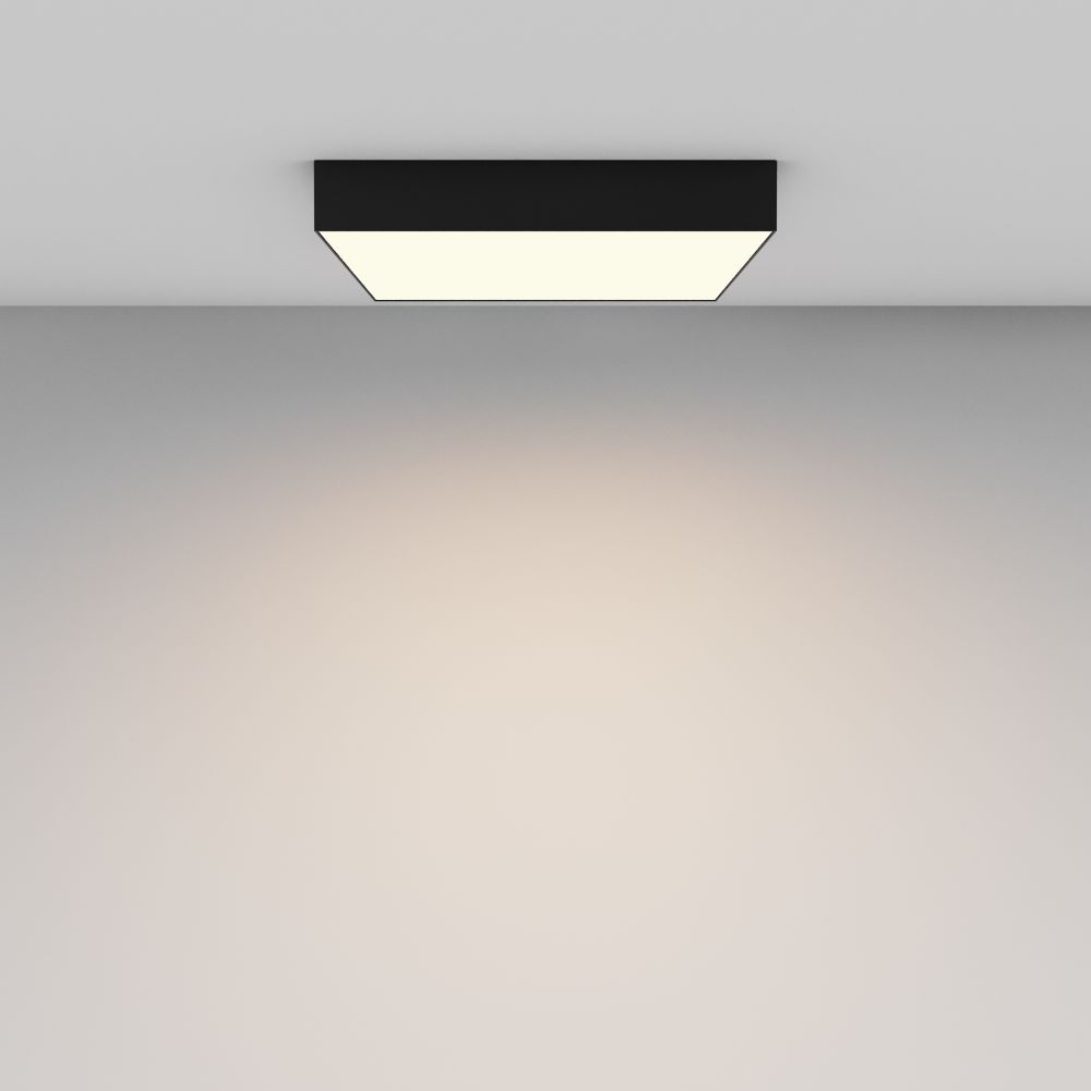 Светильник потолочный светодиодный Maytoni Zon C032CL-45W3K-SQ-B