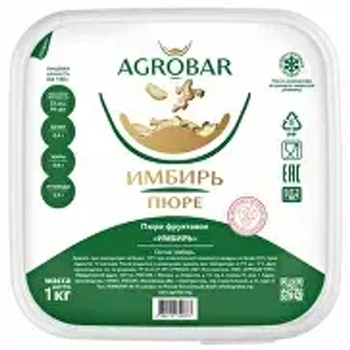 Пюре Имбирь глубокой заморозки Агробар 100г