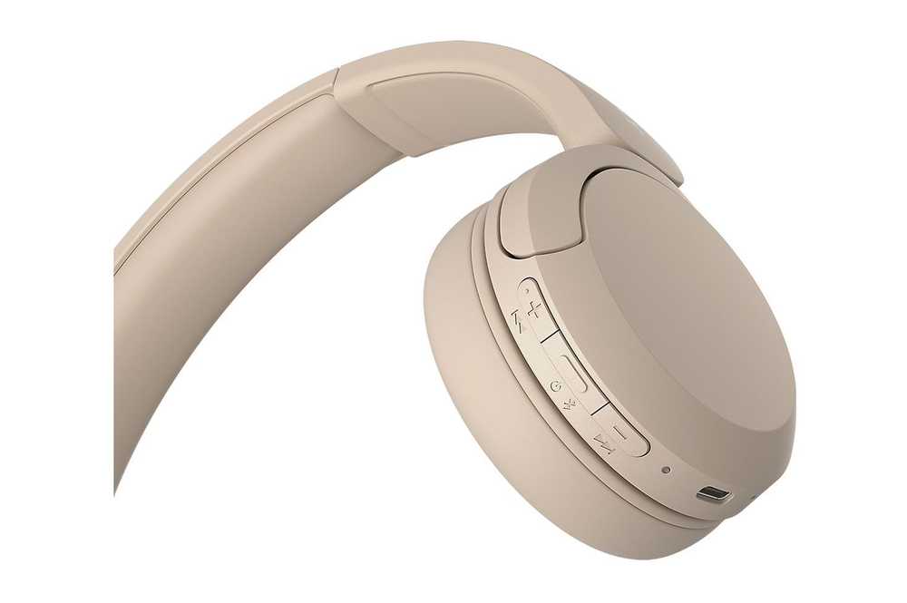 Беспроводные наушники Sony WH-CH520, бежевый