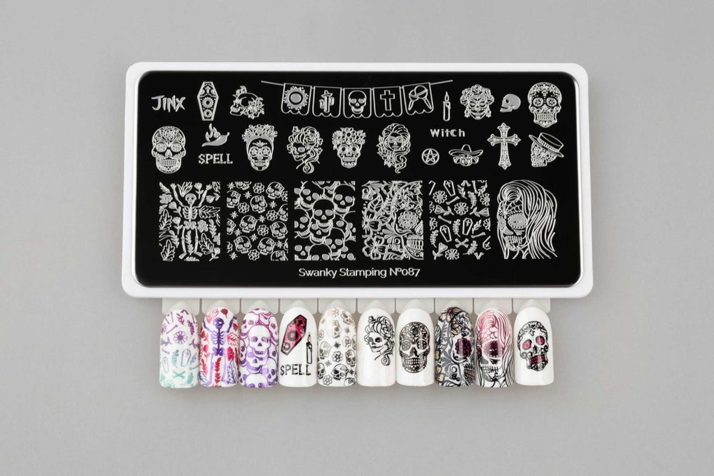 Пластина Swanky Stamping 087