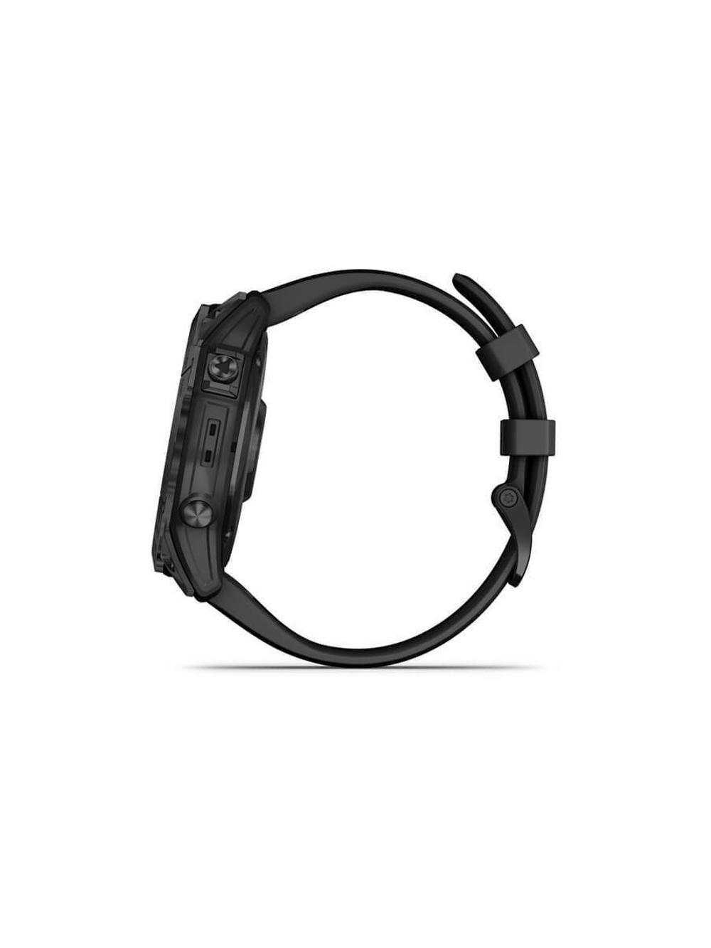 Garmin Fenix 7X Sapphire Solar Black титановый DLC с силиконовым ремешком (010-02541-23)
