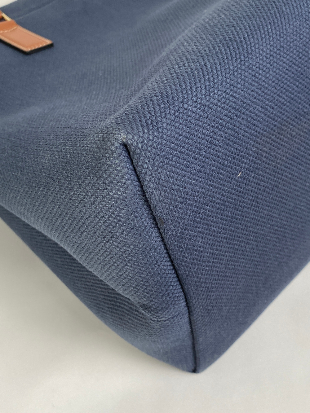 Сумка Celine Calfskin Horizontal Cabas Navy Tan