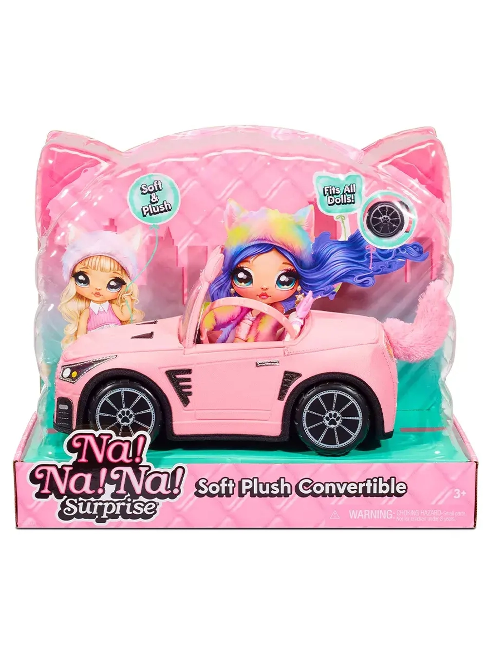 Плюшевый кабриолет Soft Plush Kitty Convertible