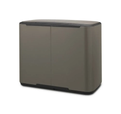 Brabantia Контейнер для мусора Bo 3х11л с сегрегацией, платина