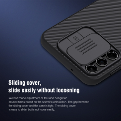 Чехол тонкий с защитной шторкой для задней камеры от Nillkin для Samsung Galaxy A14 4G, серия CamShield Case
