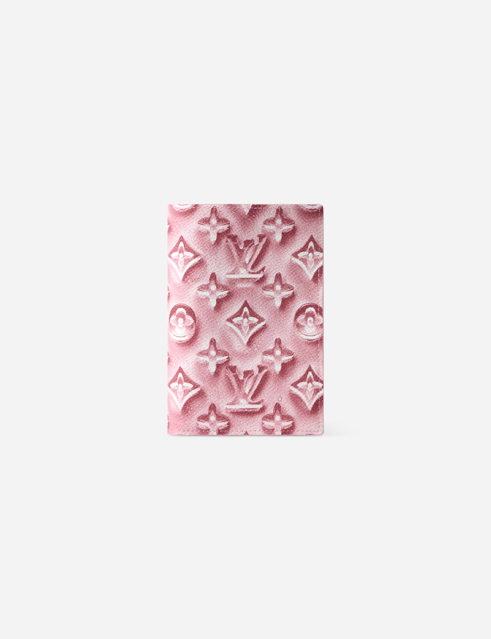 Обложка для паспорта Louis Vuitton Monogram "Candy Pink"