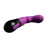 Фиолетовый изогнутый вибратор 20,7см для стимуляции зоны G Adrien Lastic NYX 2.0 G-Spot Vibrator Purple