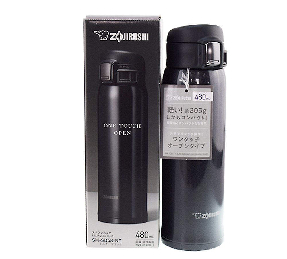 Термокружка Zojirushi (0,48 литра), черная [SM-SD48-BC]