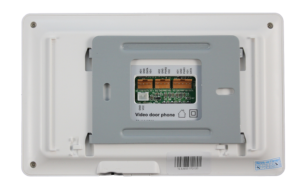 Tantos LILU видеодомофон вид сзади