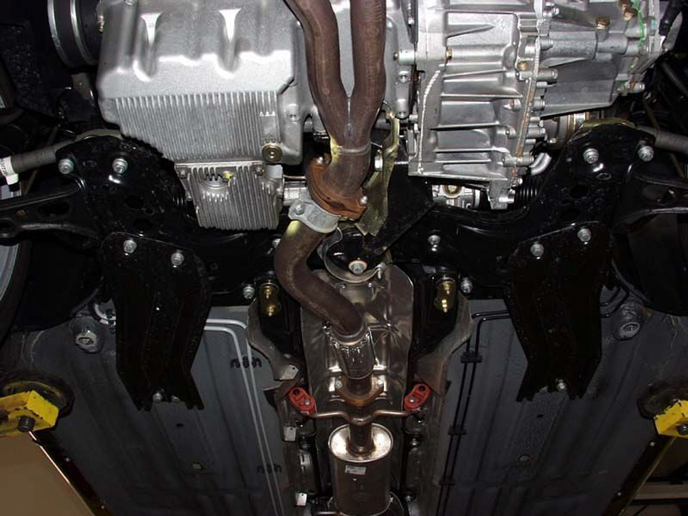 Защита картера и КПП Sheriff для Alfa Romeo GTV (916) 1995-2006 арт.01.0685