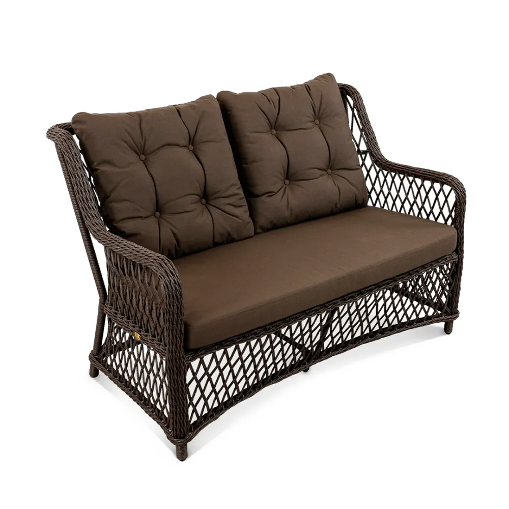 Диван ТИТУЛО Шоколад металлик