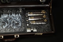 Подарочный набор для пикника в кейсе "Престиж"