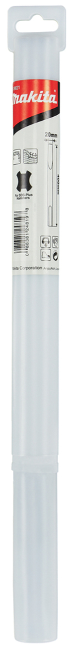 Долото плоское 400x20 мм, SDS-PLUS Makita D-19021 SDS-PLUS Плоское 20 x 400 мм