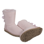 Угги Bailey Bow Metallic Seashe Pink II