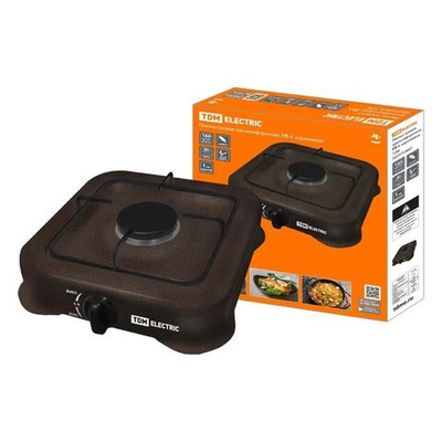 Плита газовая 1 конф, корич, TDM, ГП-1, SQ2515-0007