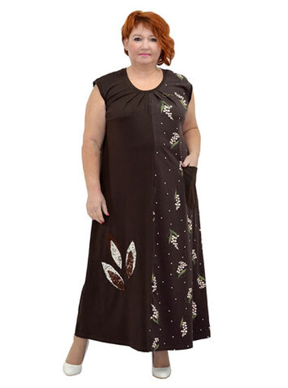 Сарафан из вискозы Брауни