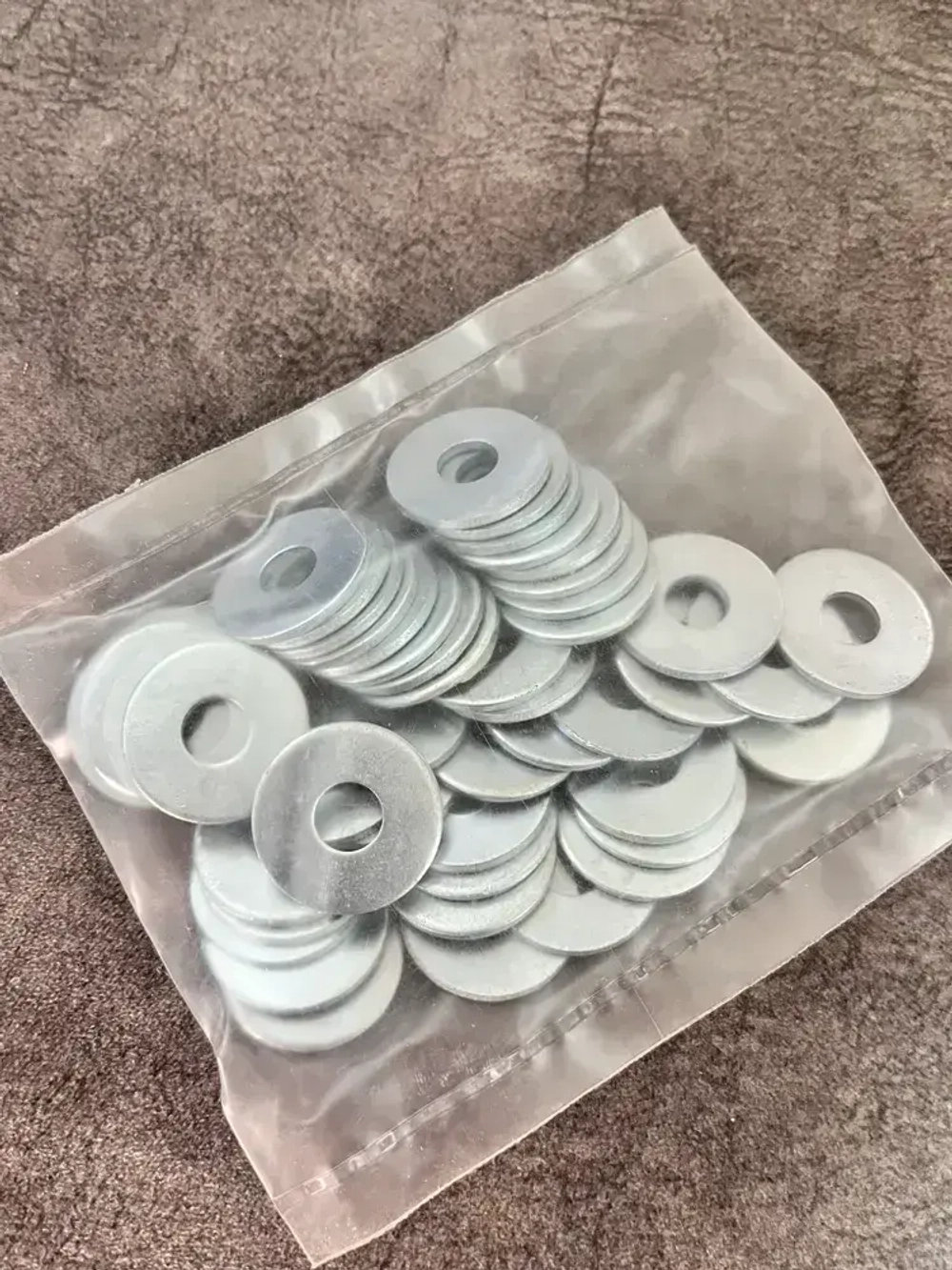 Шайба М8 увеличенная оцинкованная - 50 шт.