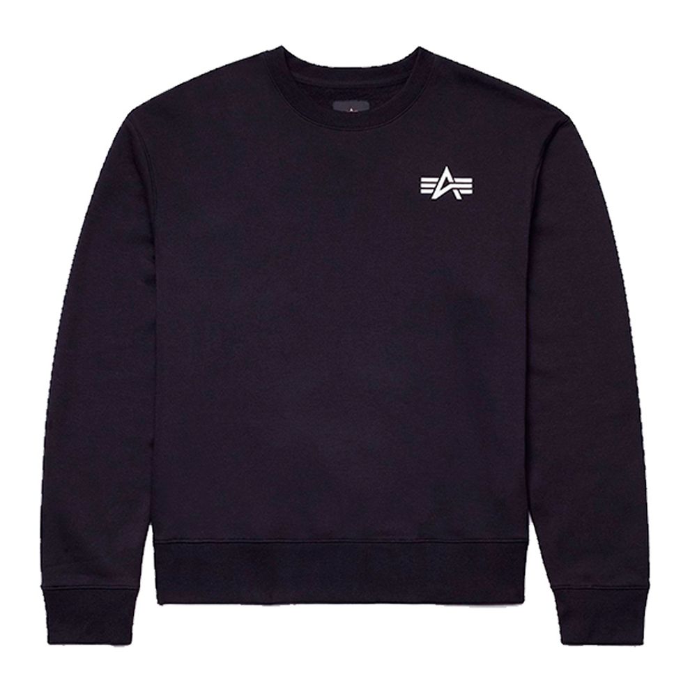 Свитшот Alpha Industries Small Logo Sweatshirt Черный