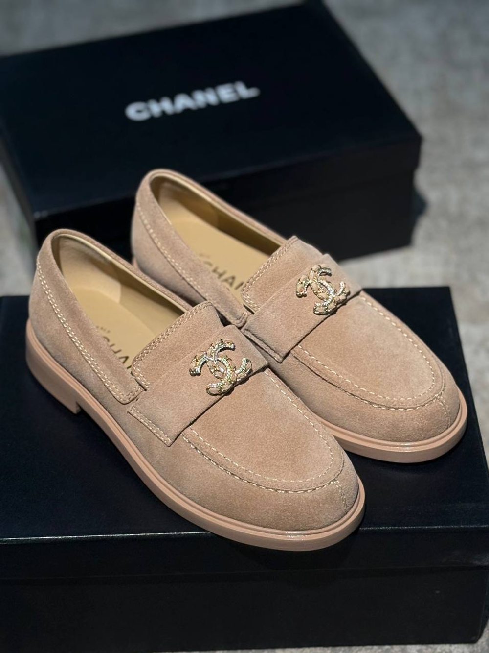 Лоферы CHANEL