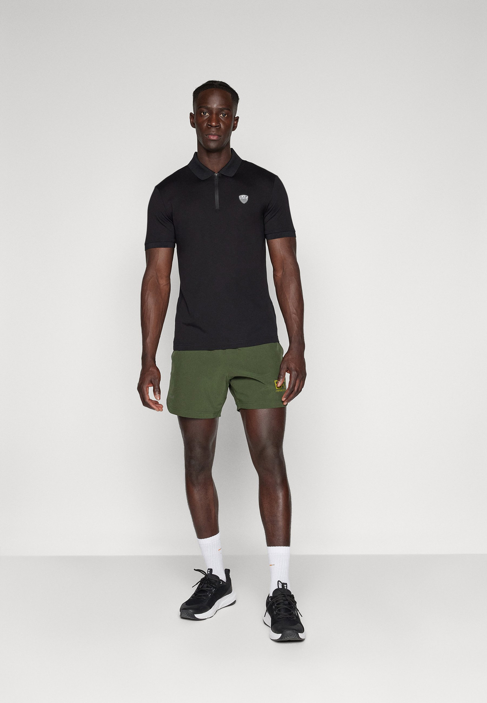 EA7 Emporio Armani Футболка-поло - Чёрный