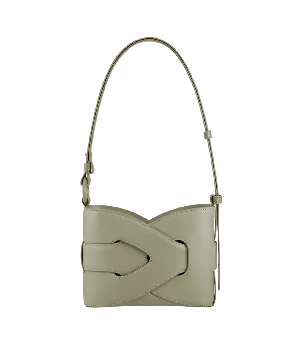 POLENE СУМКА NODDE, ОЛИВКОВЫЙ