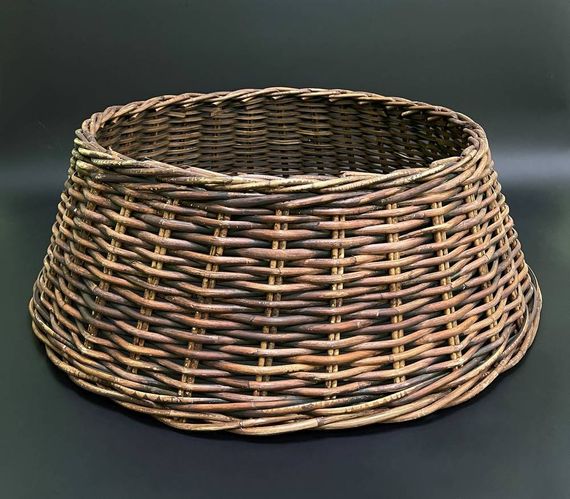 Корзина для декорирования подставки 28х65 см., коричневая, Christmas DeLuxe (87393)