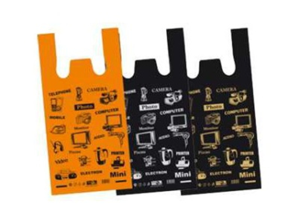 Пакет-майка 43*20*64см 18мкм ЭЛЕКТРОНИКА ПНД (50шт/уп)