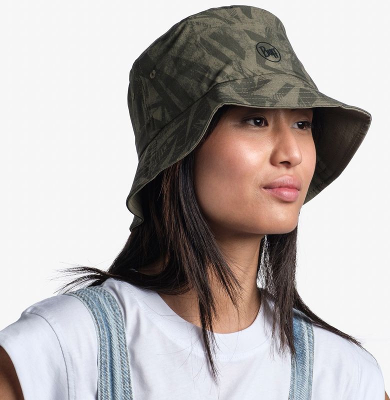 Панама ультралегкая Buff Trek Bucket Hat Açai Khaki Фото 2