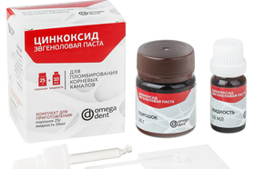 Цинкоксид (эвгенольная паста) 25 гр Омега Дент