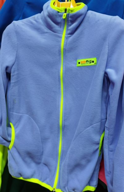 Толстовка на флисе однотонная, на резинке р-р 32 Арт. 964021