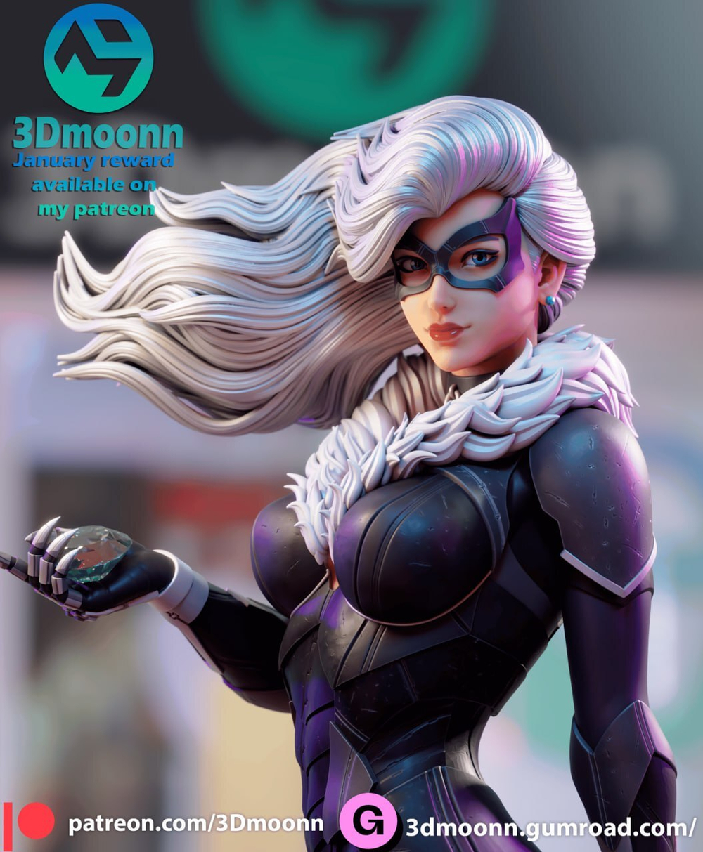 Фигурка Чёрная кошка Фелиция Харди Black Cat Felicia Hardy