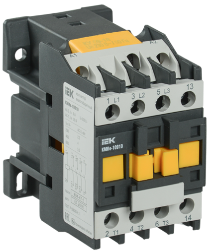 Контактор КМИе-11211 12А 230В/АС3 1NC IEK
